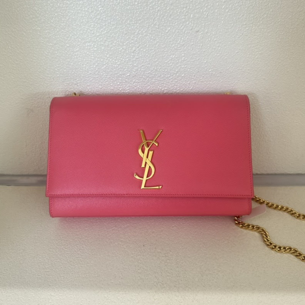 Caviar Leather Chain Crossbody